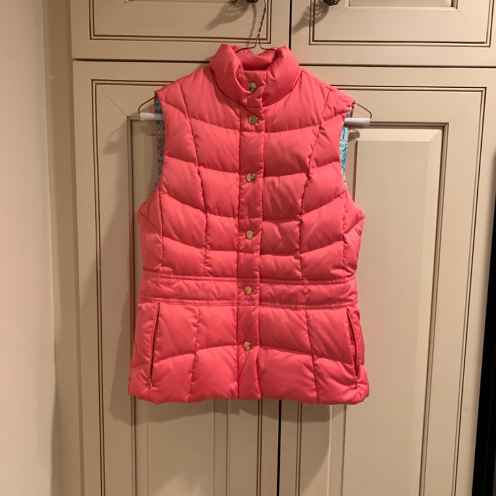 NWT Lilly Pulitzer Lauren Puffer Vest - XS